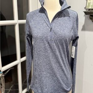 Jockey Eco Comfort Sueded Jersey 1/2 Zip Tech Top
